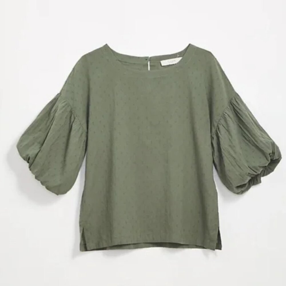 🌿✨ Ann Taylor LOFT‎ Balloon Sleeve Top (NEW WITH TAG)✨🌿